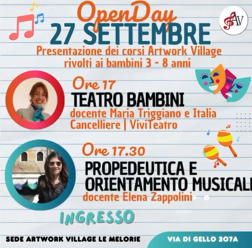 Corso di Teatro per Adulti - Artwork Village - Ponsacco