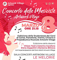 8 Marzo | Esibizione delle studentesse Artwork Village